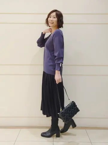 自由区 maruri コーディネート画像