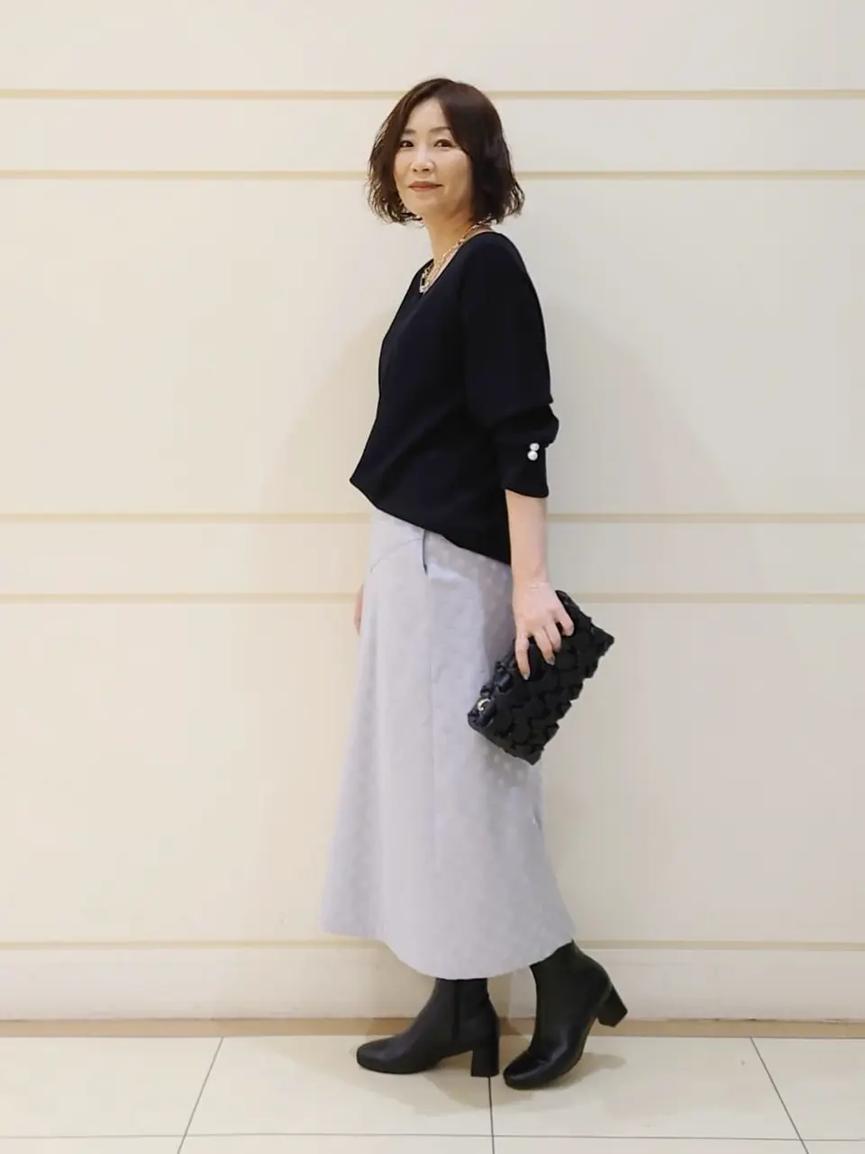 自由区 maruri コーディネート画像