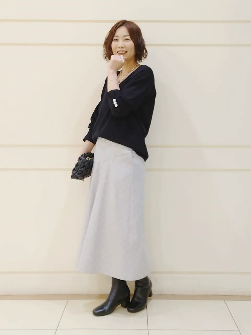 自由区 maruri コーディネート画像