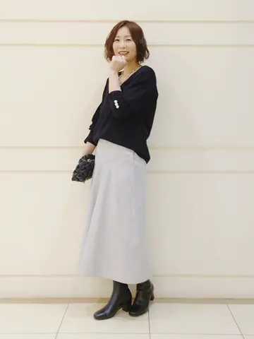 自由区 maruri コーディネート画像