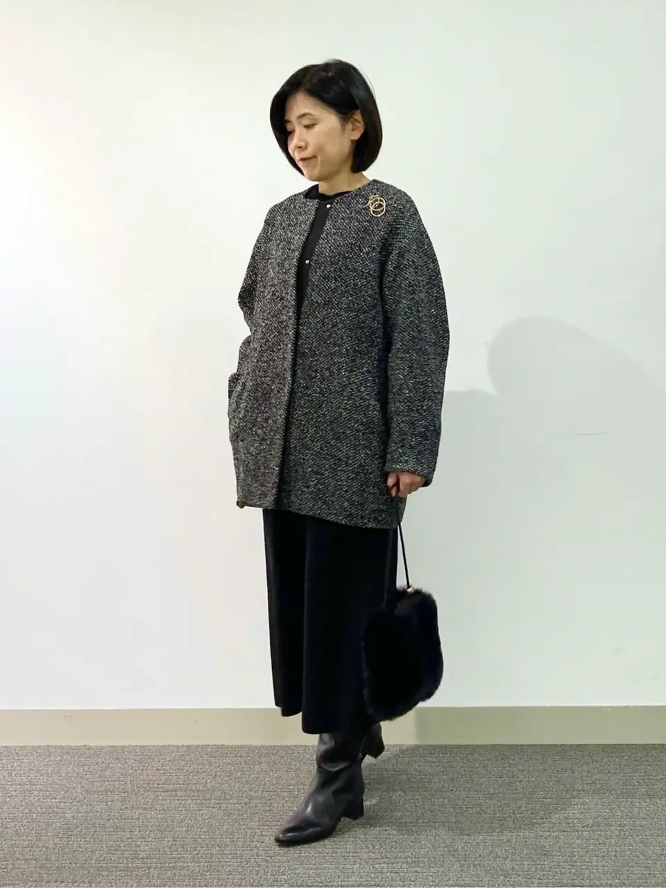 自由区 成川 コーディネート画像