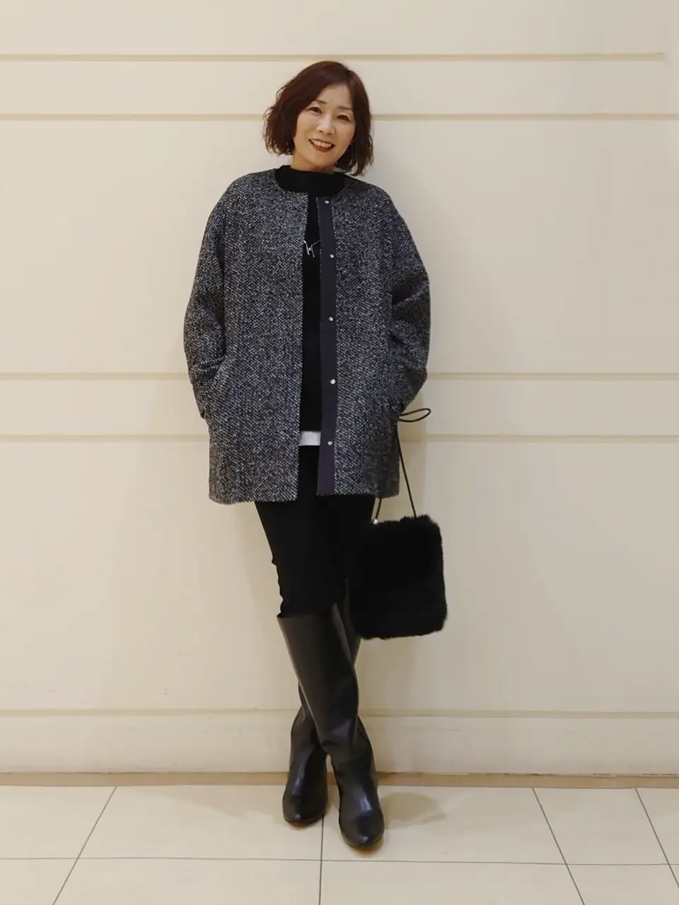 自由区 maruri コーディネート画像