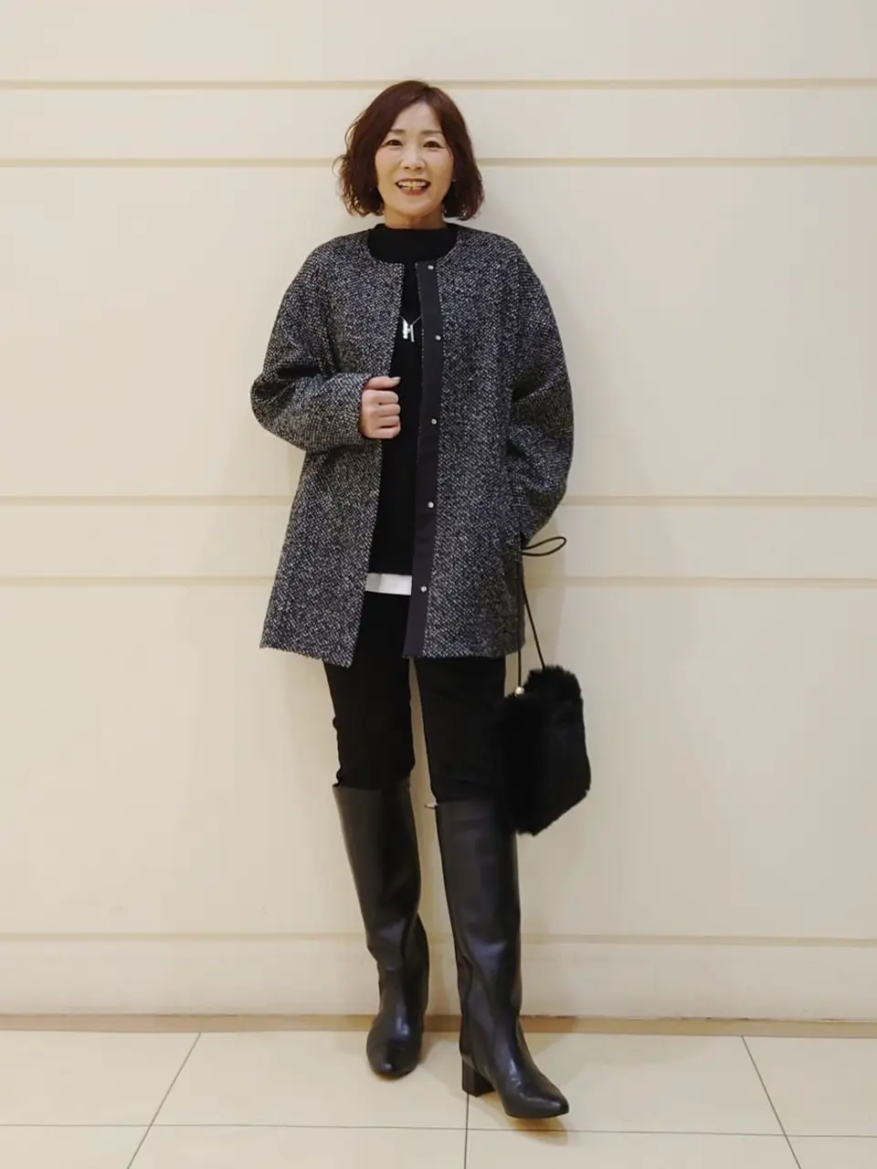 自由区 maruri コーディネート画像