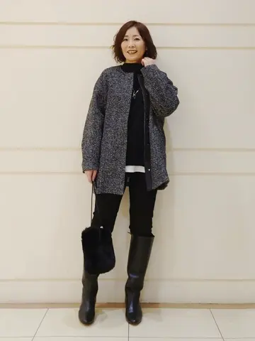 自由区 maruri コーディネート画像