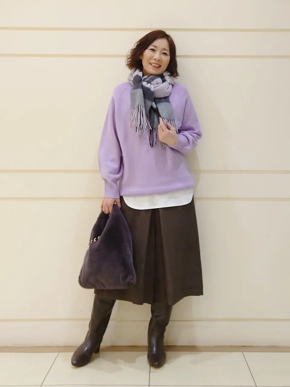 自由区 maruri コーディネート画像