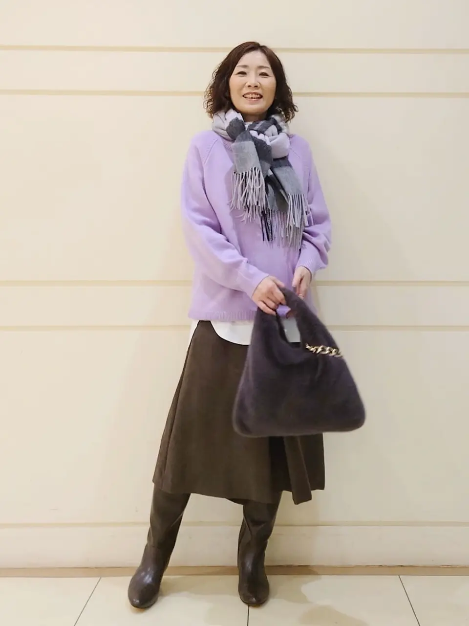 自由区 maruri コーディネート画像