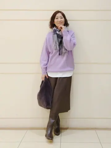 自由区 maruri コーディネート画像