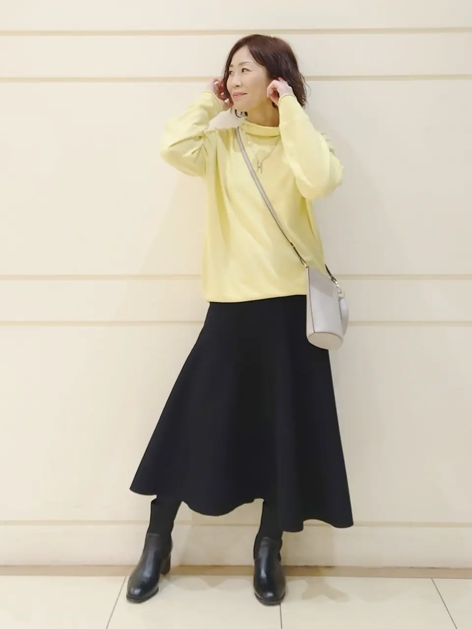 自由区 maruri コーディネート画像