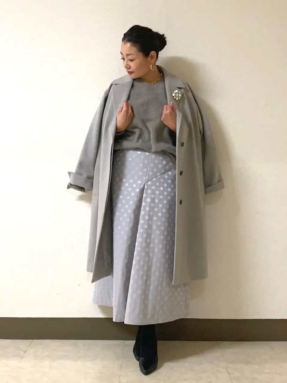 自由区 坂本 コーディネート画像