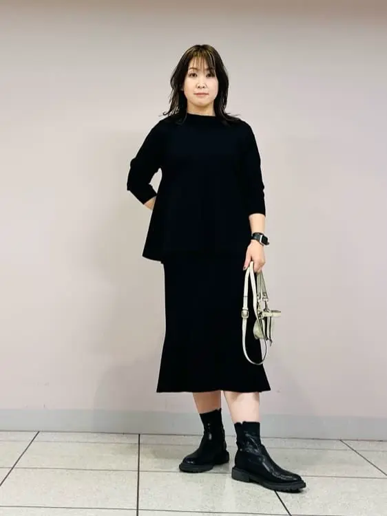 自由区 上島 コーディネート画像