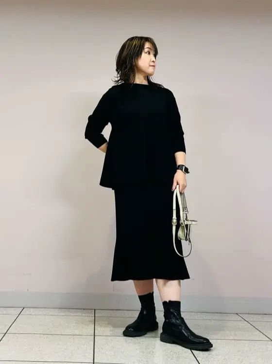 自由区 上島 コーディネート画像