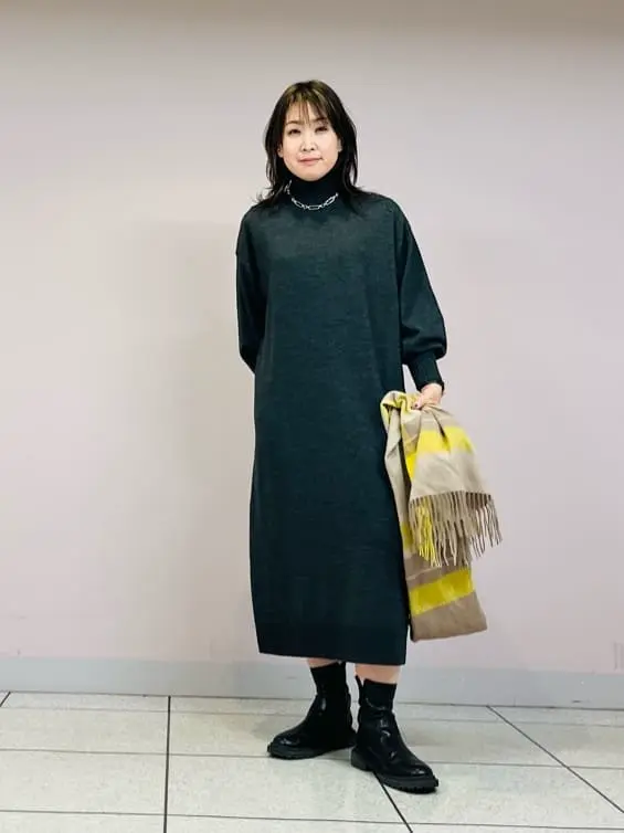 自由区 上島 コーディネート画像