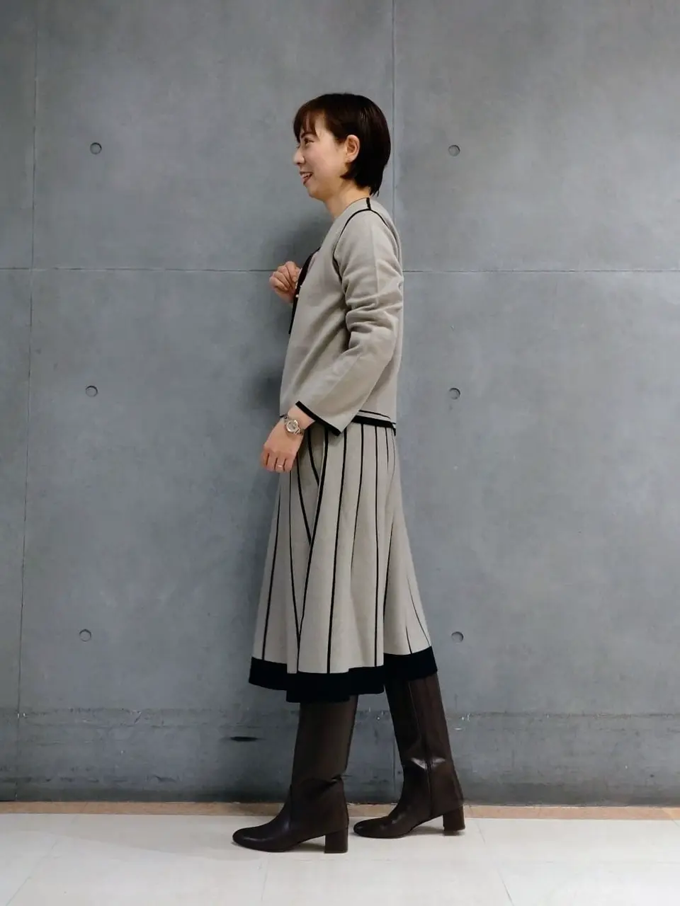 自由区 丸尾 コーディネート画像