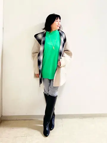 自由区 土居 コーディネート画像