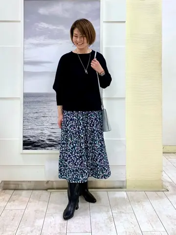 自由区 中鉢 コーディネート画像