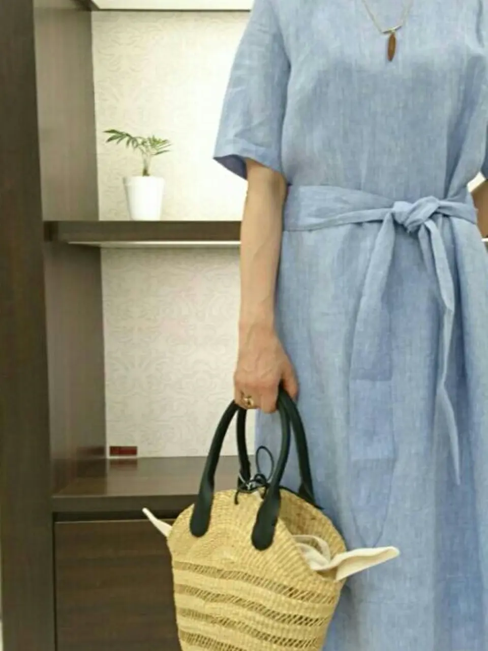 自由区 新保 コーディネート画像