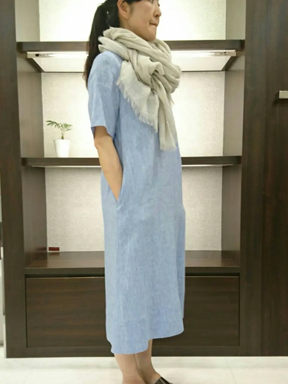 自由区 新保 コーディネート画像