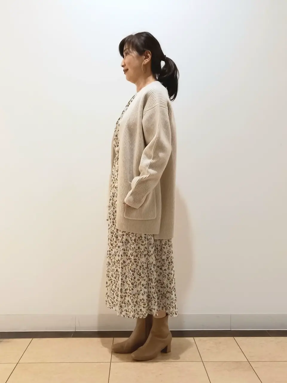 自由区 中川 コーディネート画像