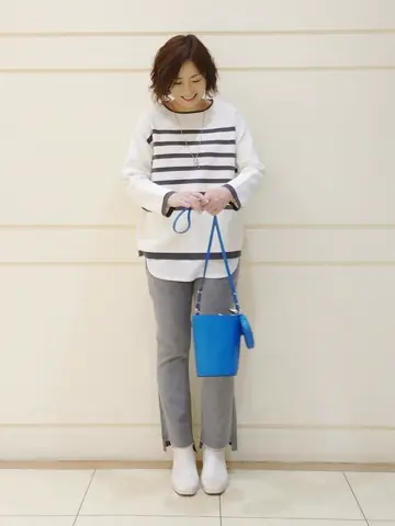 自由区 maruri コーディネート画像