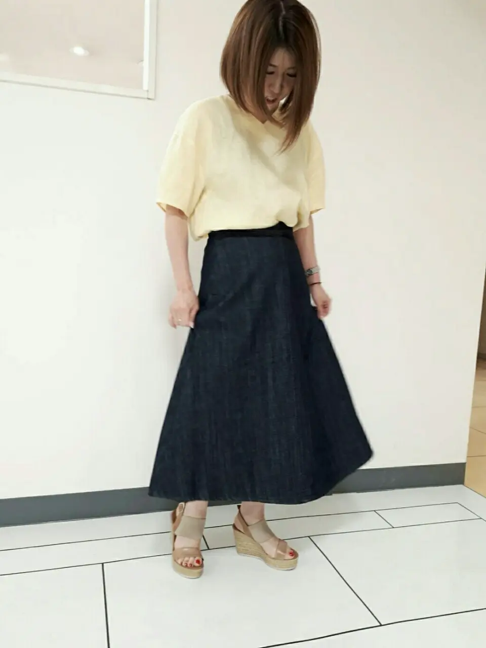 自由区 KAZU コーディネート画像