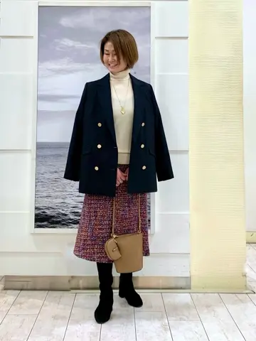 自由区 中鉢 コーディネート画像