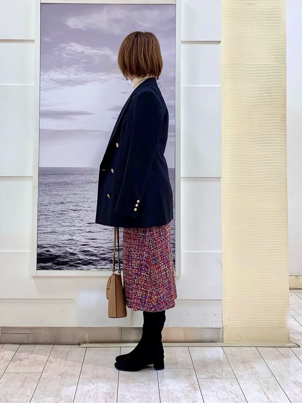 自由区 中鉢 コーディネート画像