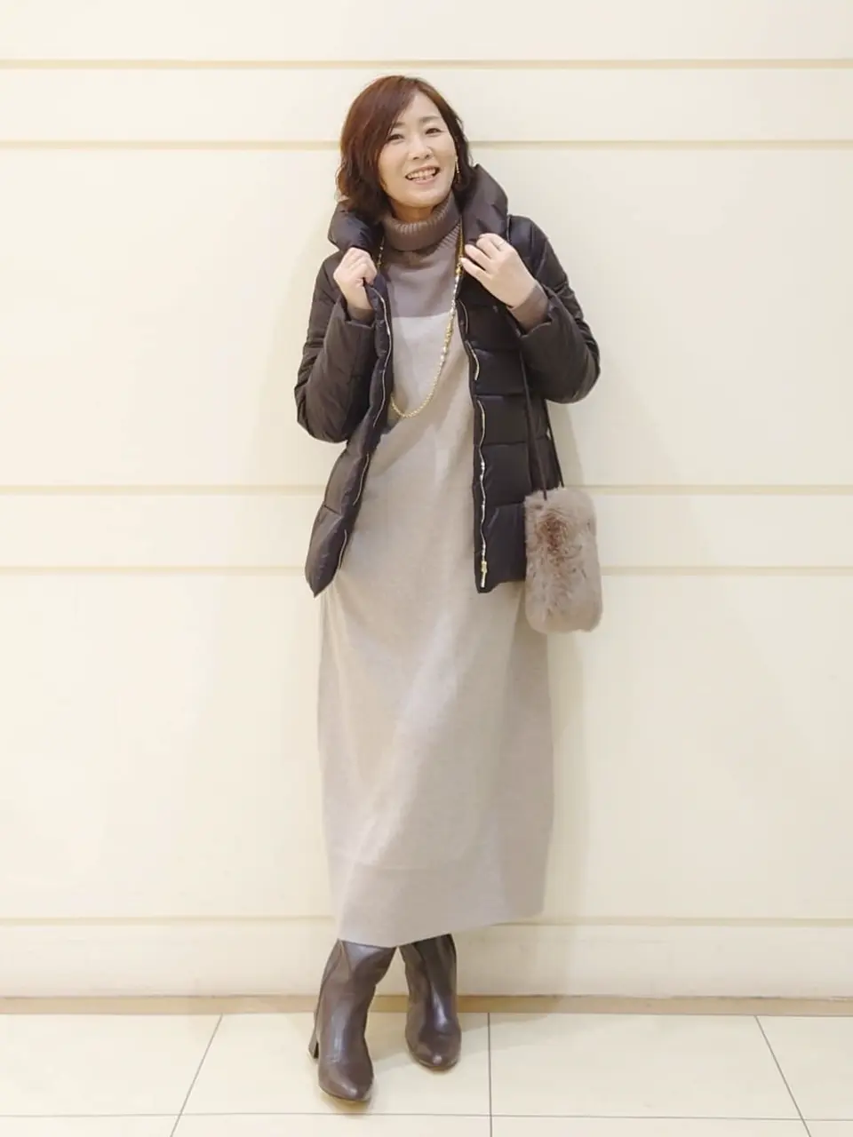 自由区 maruri コーディネート画像