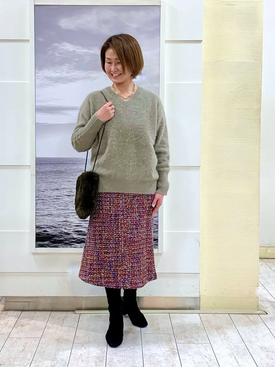  中鉢 コーディネート画像