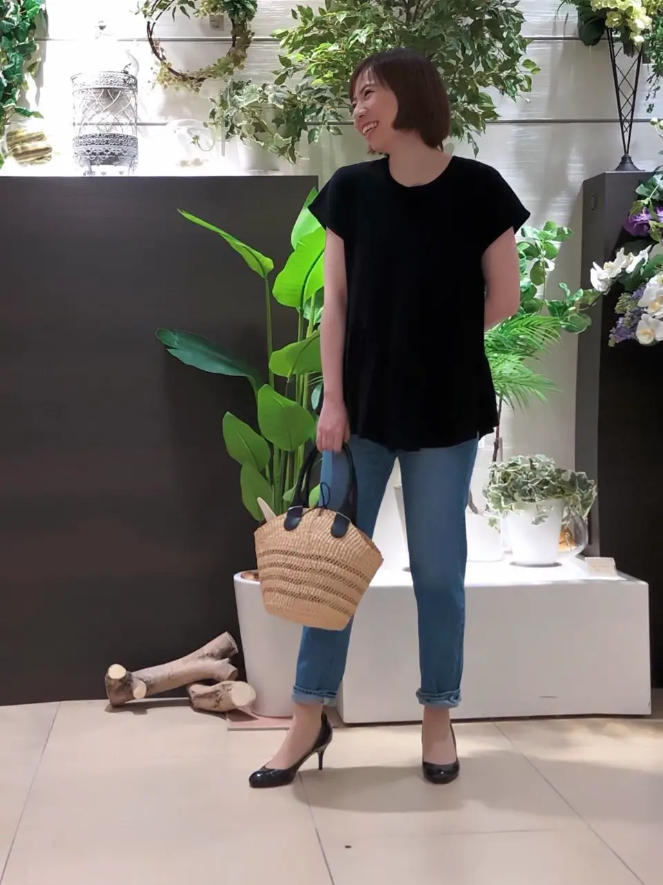 自由区 丸尾 コーディネート画像