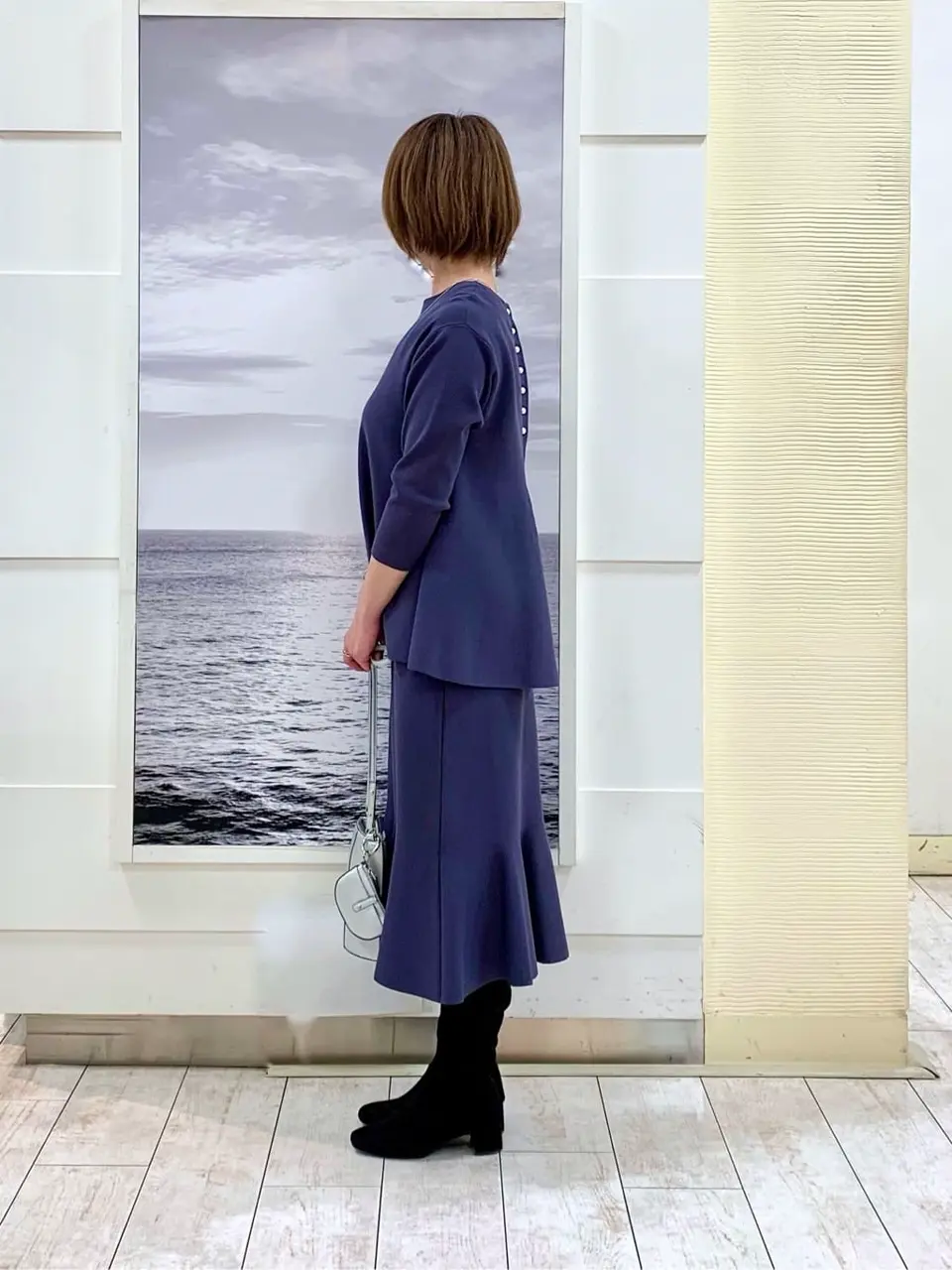 自由区 中鉢 コーディネート画像