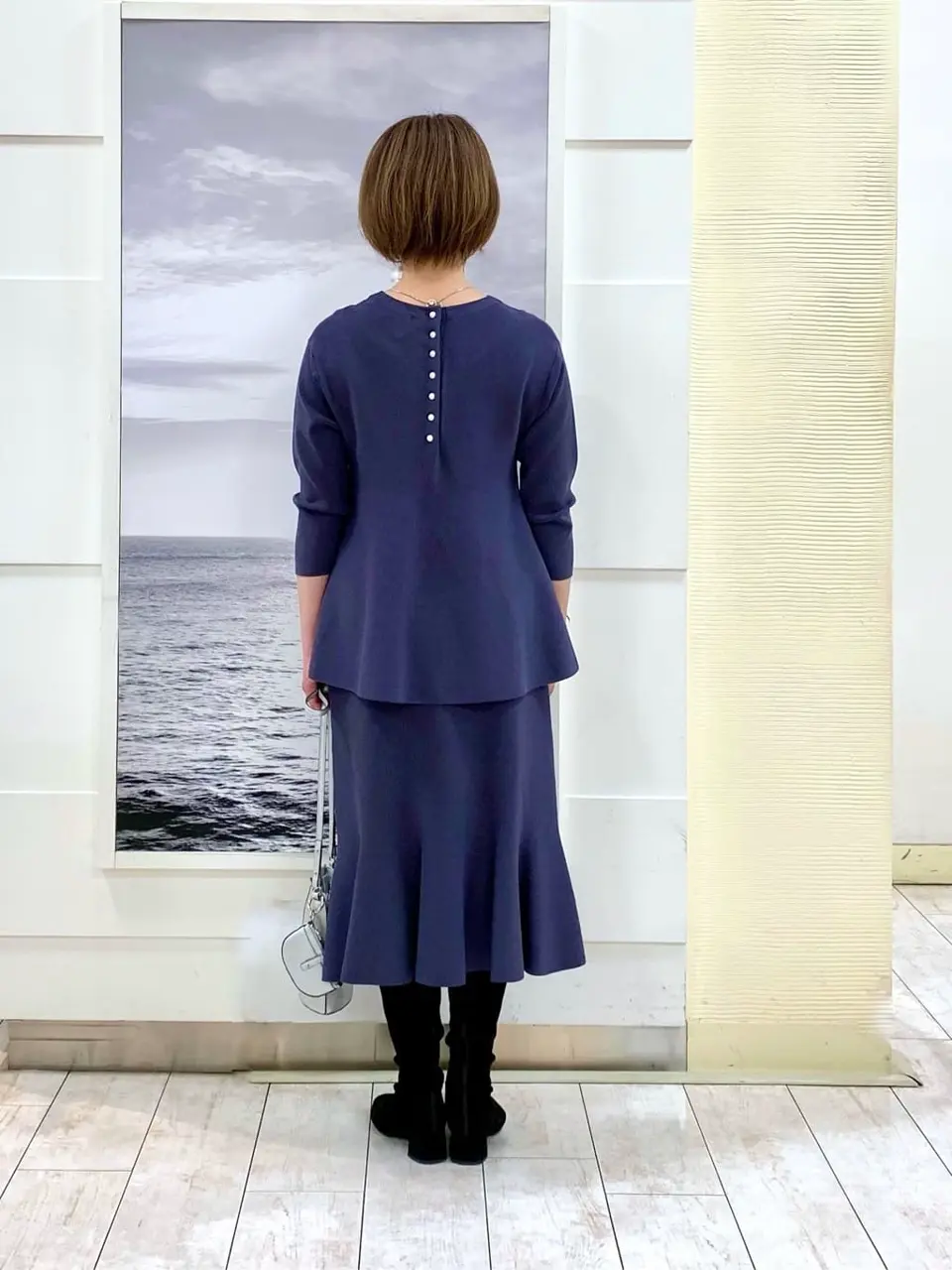 自由区 中鉢 コーディネート画像