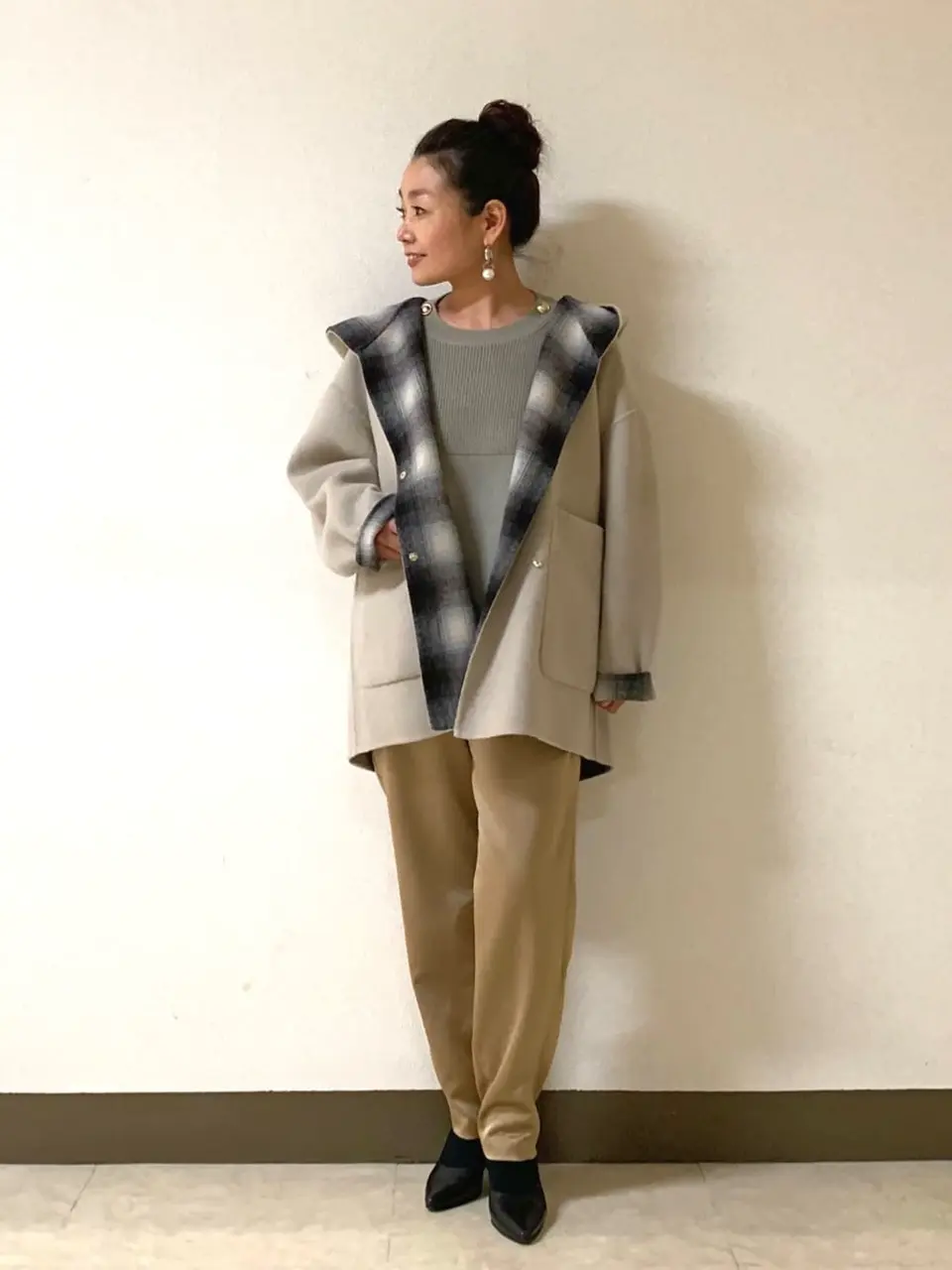 自由区 坂本 コーディネート画像