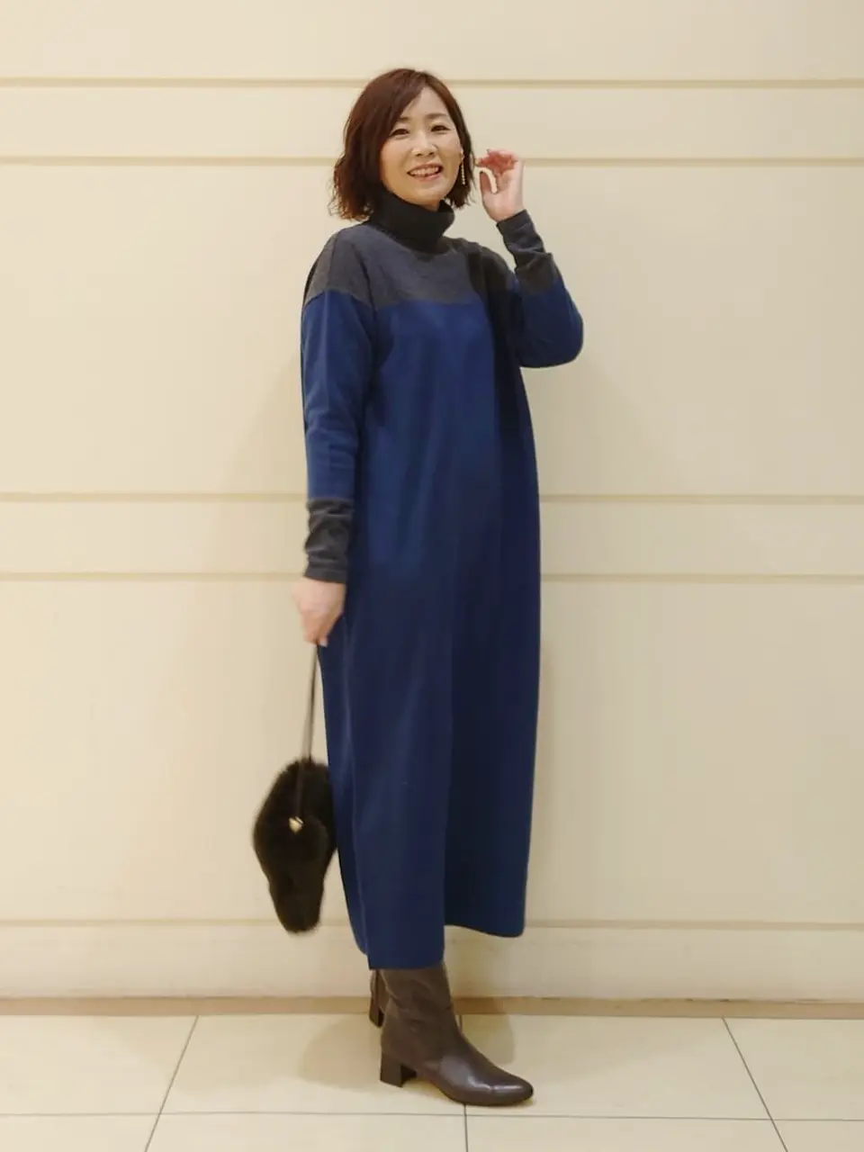 自由区 maruri コーディネート画像