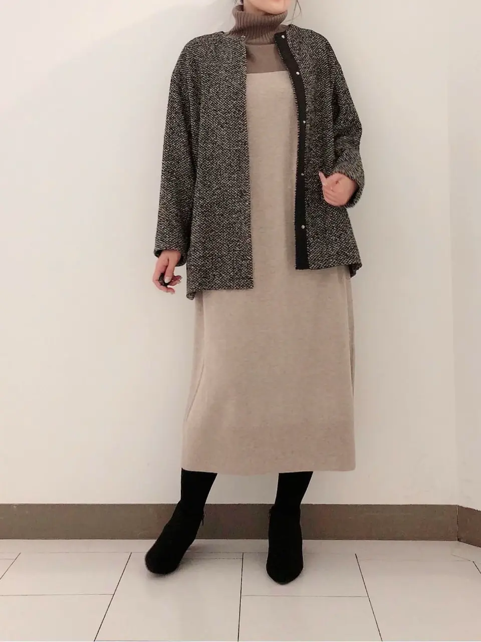 自由区 スタッフ コーディネート画像