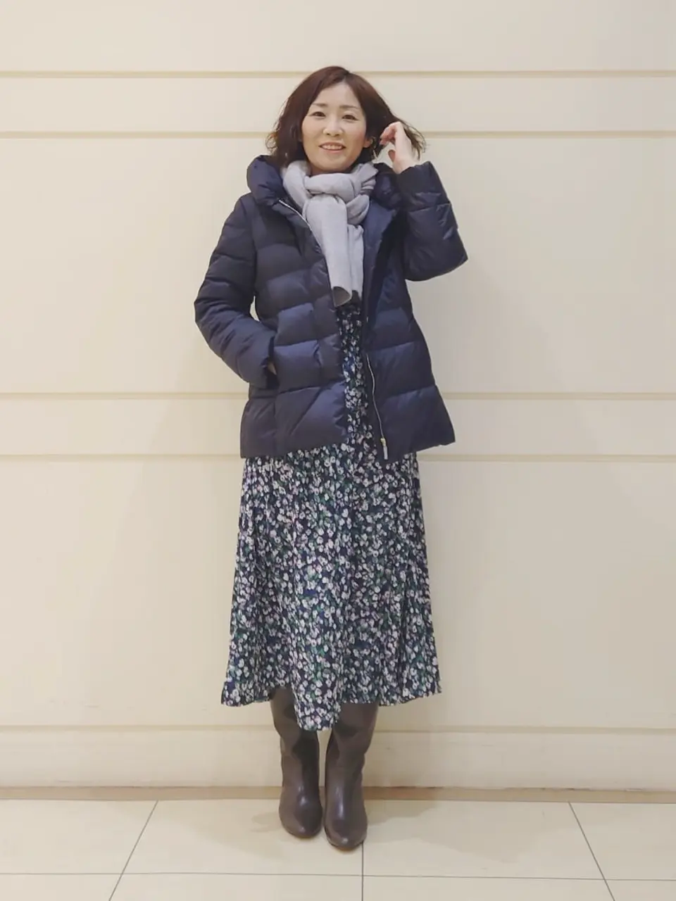 自由区 maruri コーディネート画像