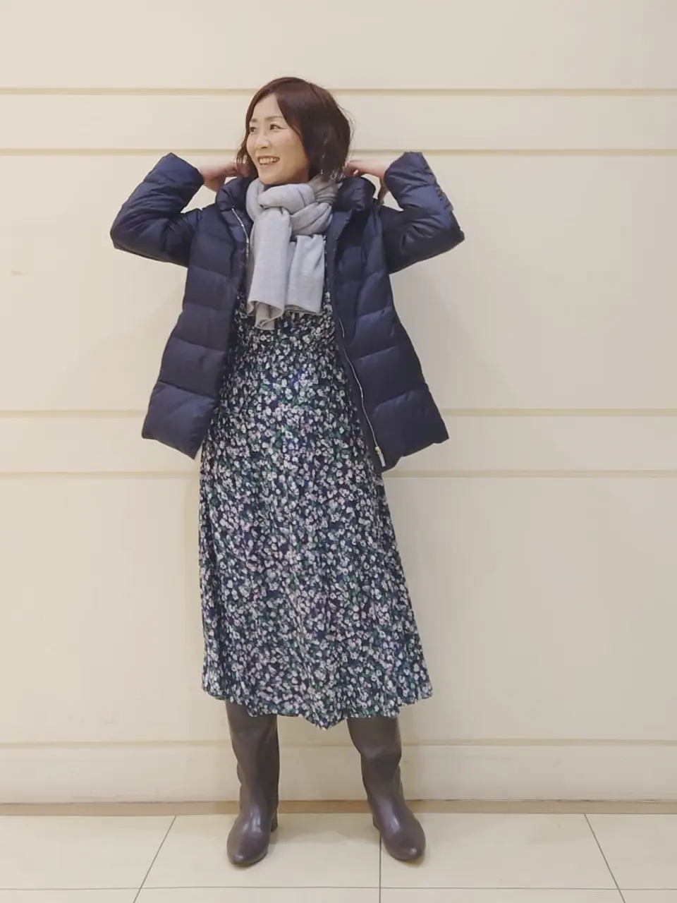 自由区 maruri コーディネート画像