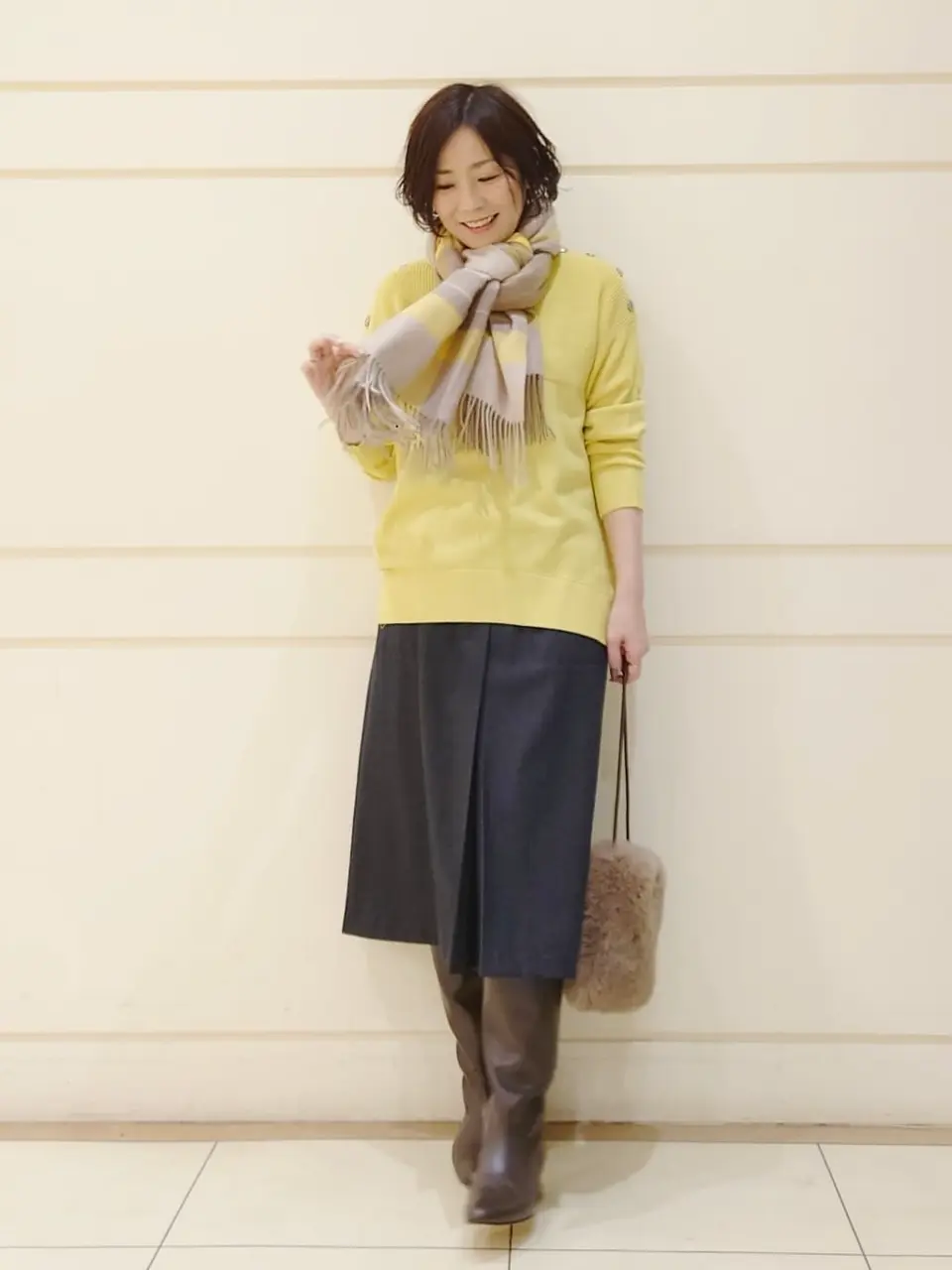 自由区 maruri コーディネート画像