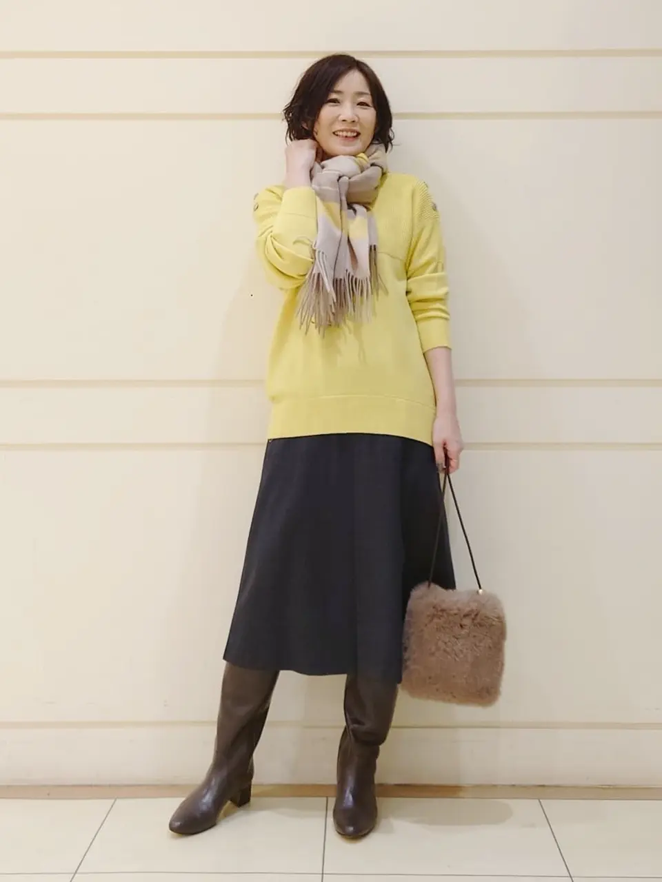 自由区 maruri コーディネート画像