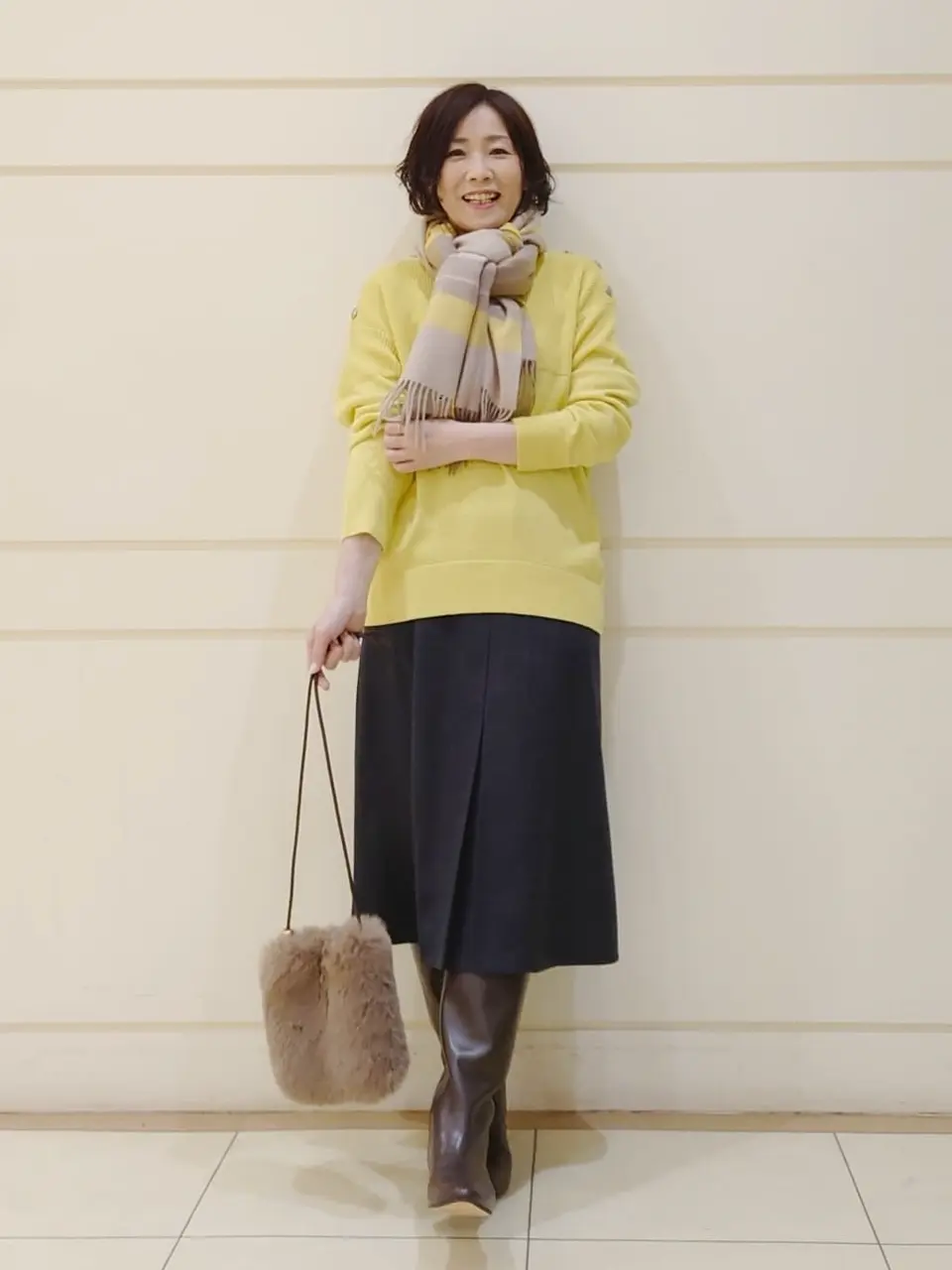 自由区 maruri コーディネート画像