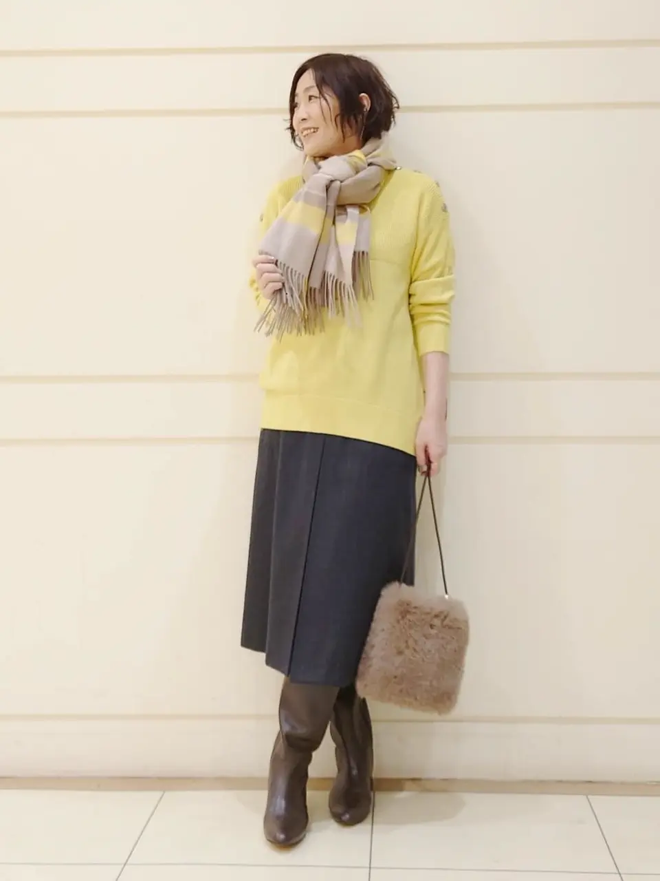 自由区 maruri コーディネート画像