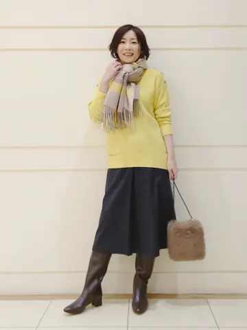 自由区 maruri コーディネート画像