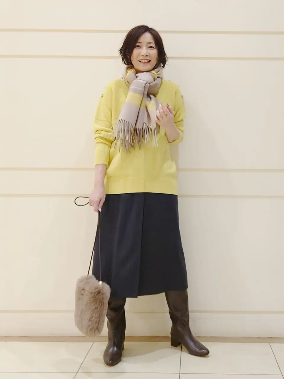 自由区 maruri コーディネート画像