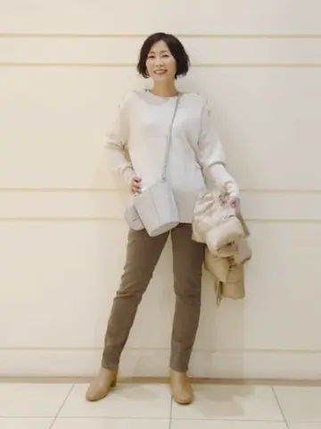 自由区 maruri コーディネート画像