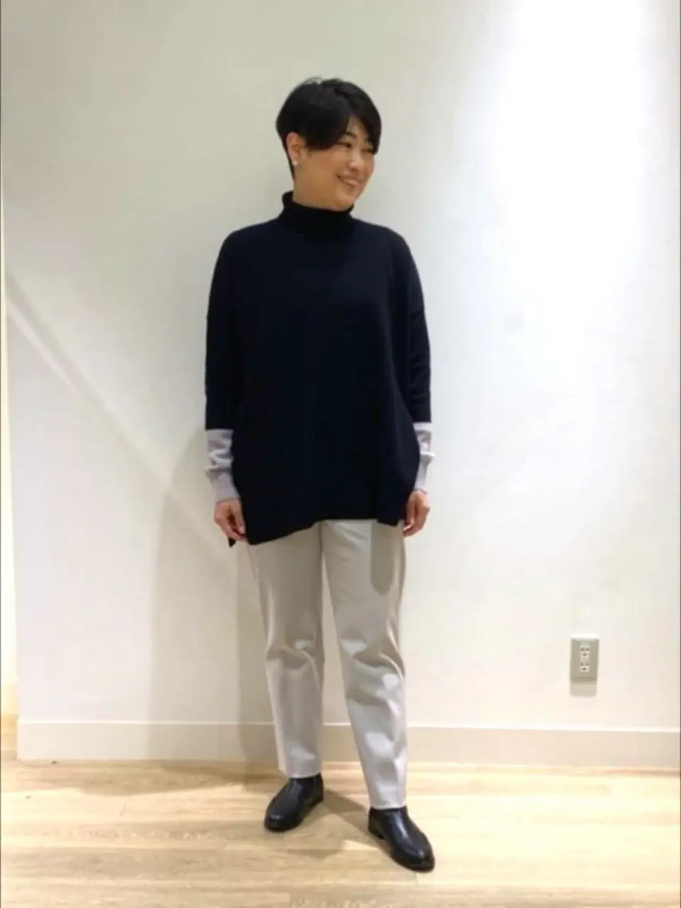 自由区 田中 コーディネート画像