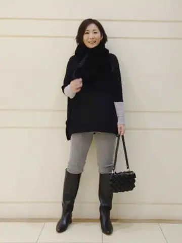 自由区 maruri コーディネート画像