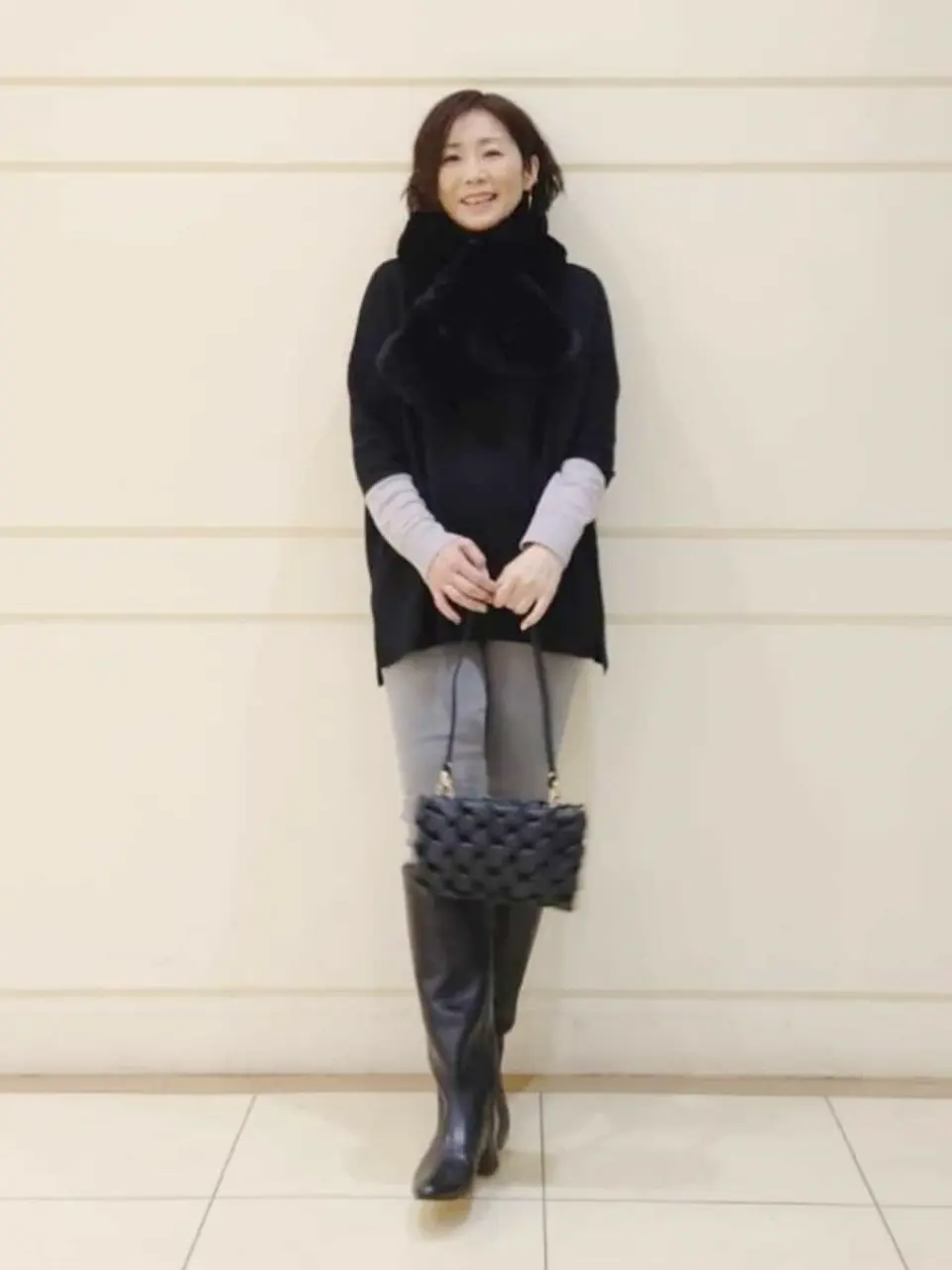 自由区 maruri コーディネート画像