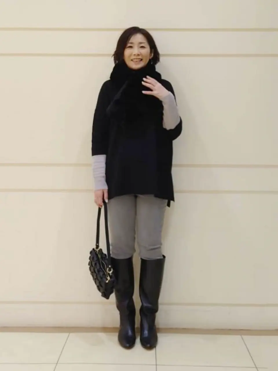 自由区 maruri コーディネート画像