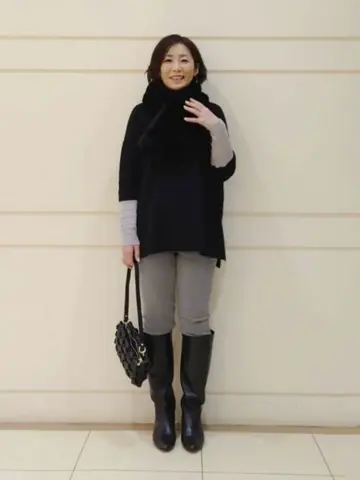 自由区 maruri コーディネート画像