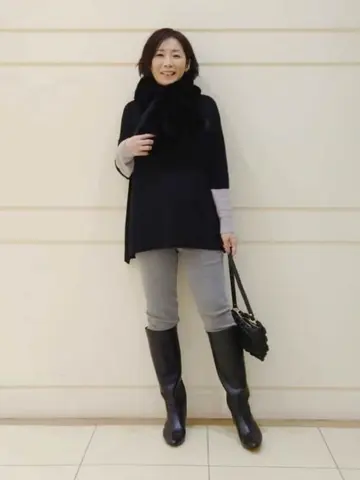 自由区 maruri コーディネート画像