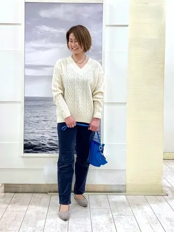 自由区 中鉢 コーディネート画像